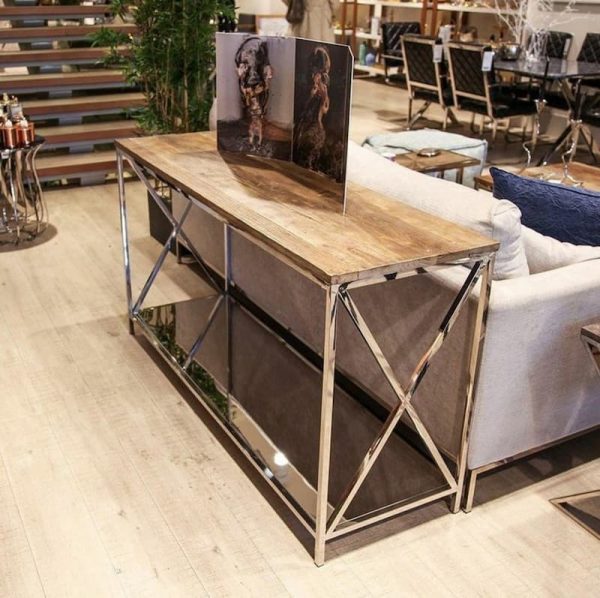 میز کنسول استیل مدل میلانو (Milano)